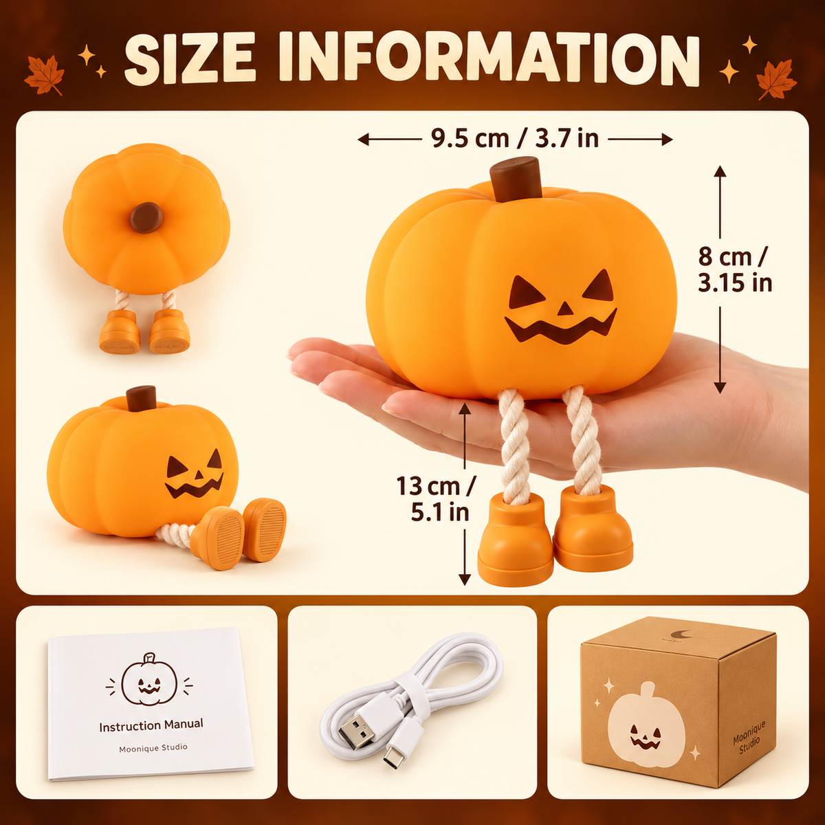 Pumpkin Pal Night Light 🎃