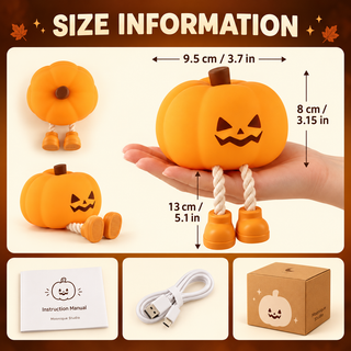 Pumpkin Pal Night Light 🎃