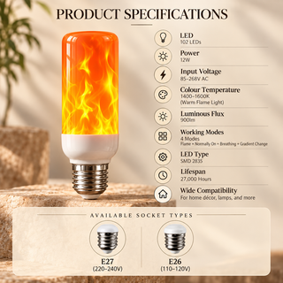 EmberGlow™ Flame Bulb