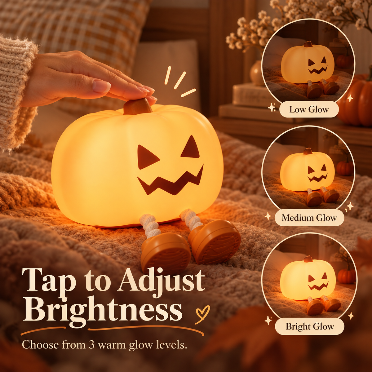 Pumpkin Pal Night Light 🎃