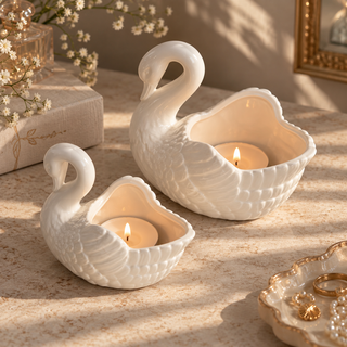Swan Trinket Holder