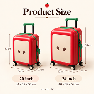 Red Orchard Carry-On, front