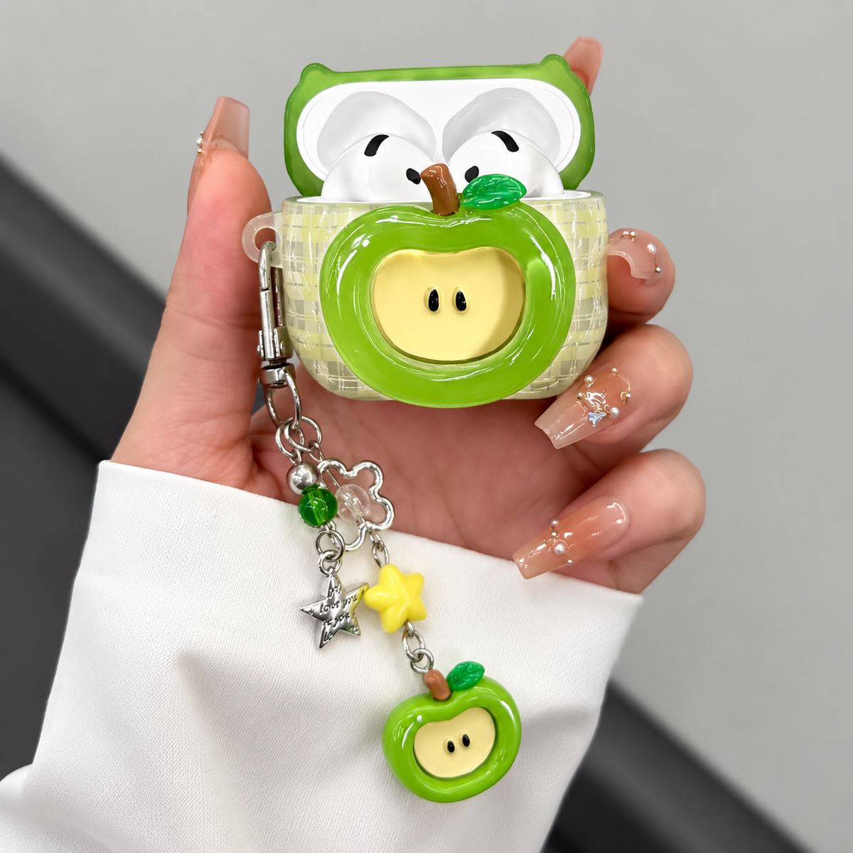 Green Apple AirPod case 