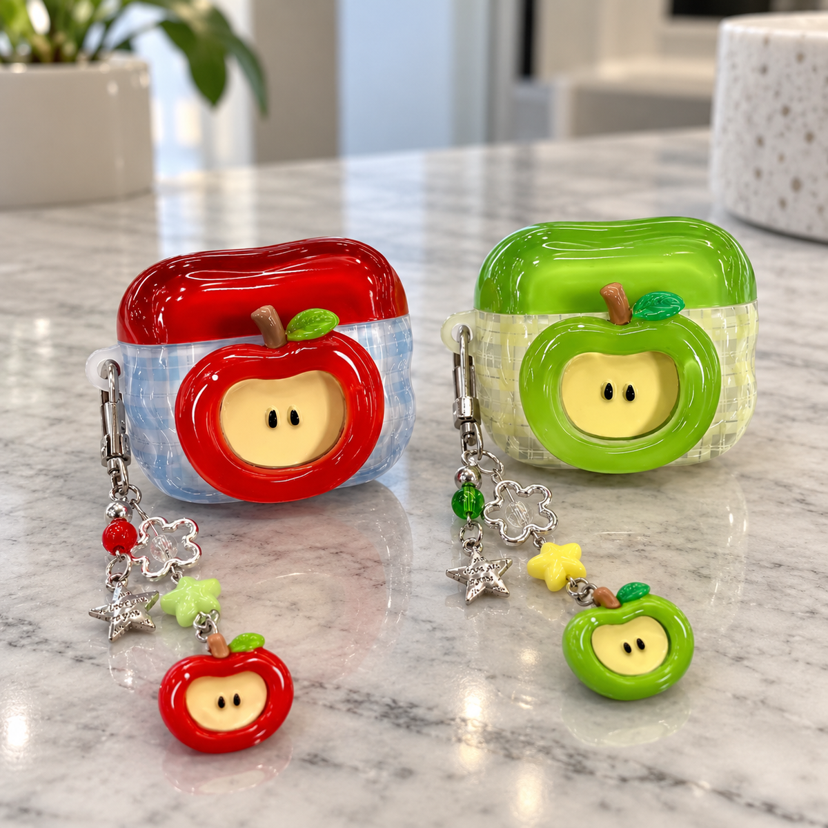 Red Apple AirPod case 